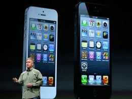 Apple apresenta o seu iPhone 5