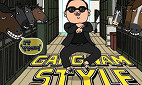 Neymar passará a comemorar seus gols em PES 2013 ao som de Gangnam Style Neymar passará a comemorar seus gols em PES 2013 ao som de Gangnam Style