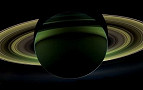 Nasa divulga imagem da sombra de Saturno
