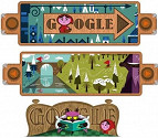 Google presta sua homenagem com doodle do dia aos Contos de Grimm