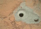 Curiosity realiza primeira perfuração em Marte