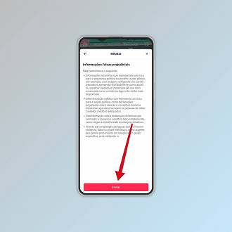 Passo 3 de: Como denunciar um vídeo no TikTok