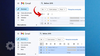 Passo 3 de: Como excluir emails antigos no Gmail?