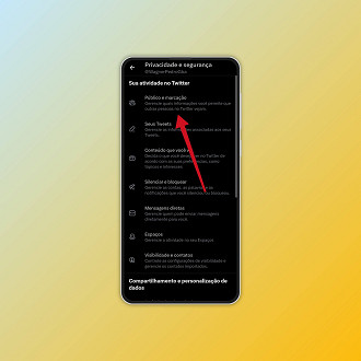 Passo 4 de: Como privar uma conta no Twitter pelo celular