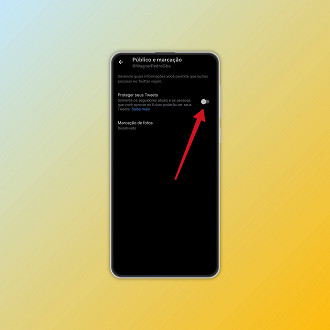 Passo 5 de: Como privar uma conta no Twitter pelo celular