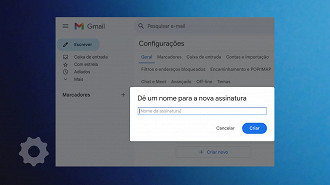 Passo 4 de: Como colocar assinatura no Gmail?