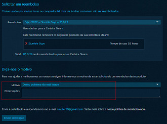 Como devolver um jogo na Steam e solicitar reembolso