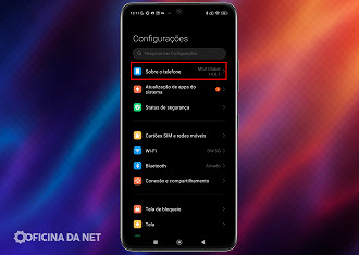 Passo 1 de: Como resetar um celular Xiaomi [MIUI]