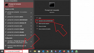 Passo 1 de: Como descobrir a chave do Windows 11 em computadores (PCs) que já vieram com o SO