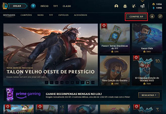 Passo 2 de: Como comprar RP no LoL?