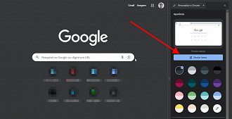 Passo 2 de: Como mudar o plano de fundo do Google Chrome