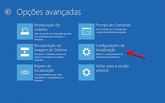 Passo 4 de: Como iniciar o Windows 10 em Modo de Segurança