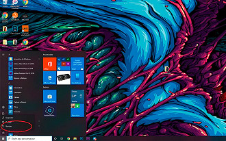 Passo 1 de: Como iniciar o Windows 10 em Modo de Segurança