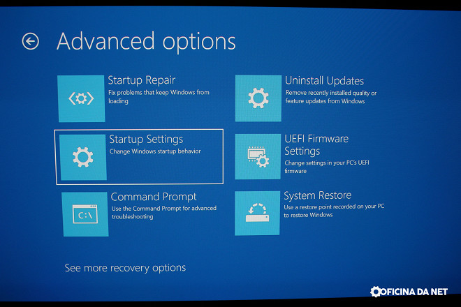 Como iniciar o Windows 11 em Modo de Segurança