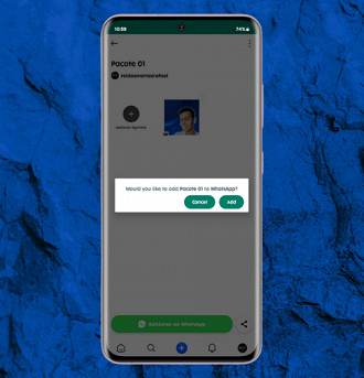 Passo 13 de: Como fazer figurinhas personalizadas no WhatsApp?