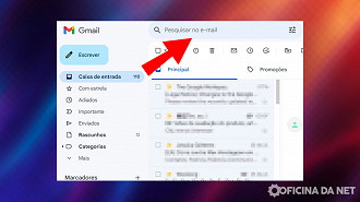 Passo 1 de: Gmail: Como filtrar todas as mensagens não lidas