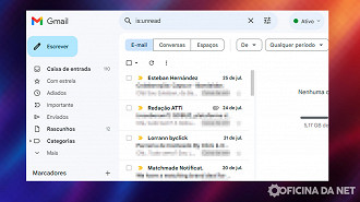 Passo 3 de: Gmail: Como filtrar todas as mensagens não lidas