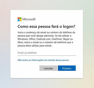 Passo 5 de: Como criar um usuário no Windows 10?