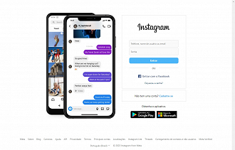 Passo 1 de: Como postar no Instagram pelo computador