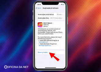 Passo 8 de: Como instalar o iOS 17 Beta no seu iPhone?