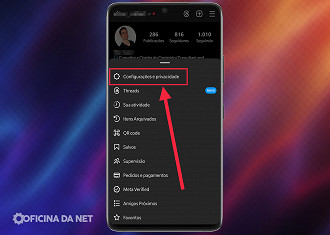 Passo 3 de: Como tornar sua conta do Instagram privada