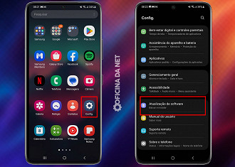 Passo 1 de: Como atualizar um celular Samsung Galaxy?