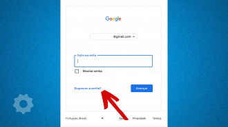 Passo 2 de: Como recuperar a senha do Gmail?