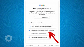 Passo 3 de: Como recuperar a senha do Gmail?