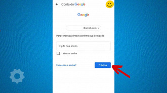 Passo 4 de: Como mudar a senha do Gmail?