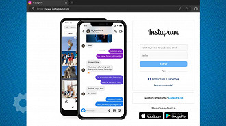 Passo 1 de: Como ver e enviar Direct do Instagram no computador?