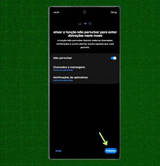 Passo 6 de: Como ativar o modo dormir no seu Galaxy?