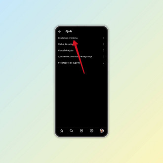Passo 4 de: Como acionar o suporte do Instagram