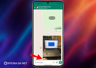 Passo 3 de: Como enviar fotos em HD (alta definição) no WhatsApp