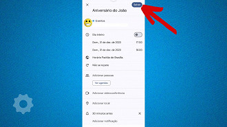 Passo 7 de: Como adicionar manualmente aniversários no Google Agenda (Android | iOS)