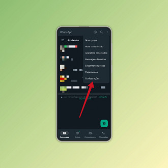 Passo 2 de: Como saber com quem você mais conversa no WhatsApp