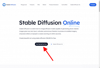 Passo 1 de: Como gerar imagens no Stable Diffusion Web