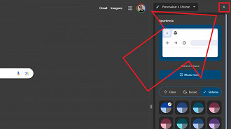 Passo 4 de: Como mudar a cor janelas e menus do Chrome no Windows 10 e Windows 11