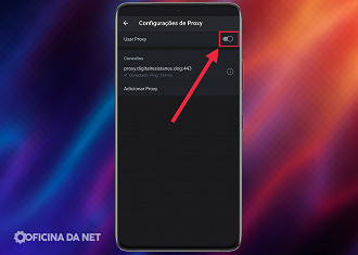 Passo 4 de: Como saber se o proxy está ativo no Telegram para celular