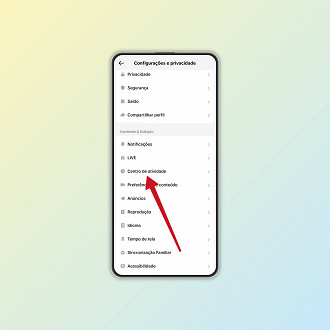 Passo 3 de: Como ver seu histórico de vídeos assistidos no TikTok