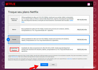 Passo 4 de: Netflix: Como alterar de plano e reduzir custos