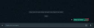 Passo 3 de: Como editar mensagens no Whatsapp - Computador