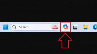 Passo 1 de: Como utilizar o Copilot no Windows 11?