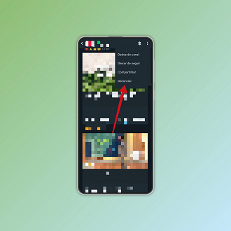Passo 2 de: Como denunciar um Canal no WhatsApp