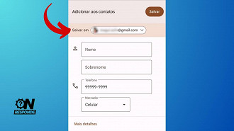 Passo 4 de: Como adicionar um número novo na conta Google