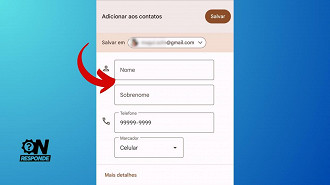 Passo 3 de: Como adicionar um número novo na conta Google