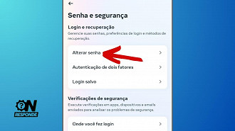 Passo 5 de: Como alterar a senha do Facebook (via smartphone)