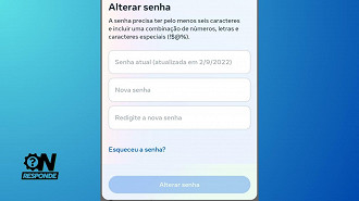 Passo 7 de: Como alterar a senha do Facebook (via smartphone)