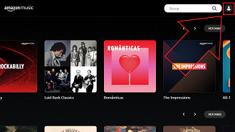 Passo 1 de: Como alterar a qualidade do streaming do Amazon Music para computador (desktop)