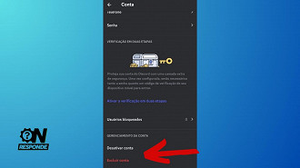 Passo 3 de: Como excluir ou desativar sua conta no Discord (via smartphone)