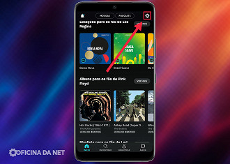 Passo 1 de: Como alterar a qualidade do streaming do Amazon Music para celular